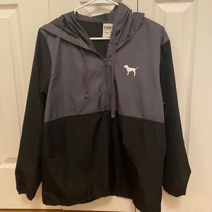 PINK windbreaker / rain jacket